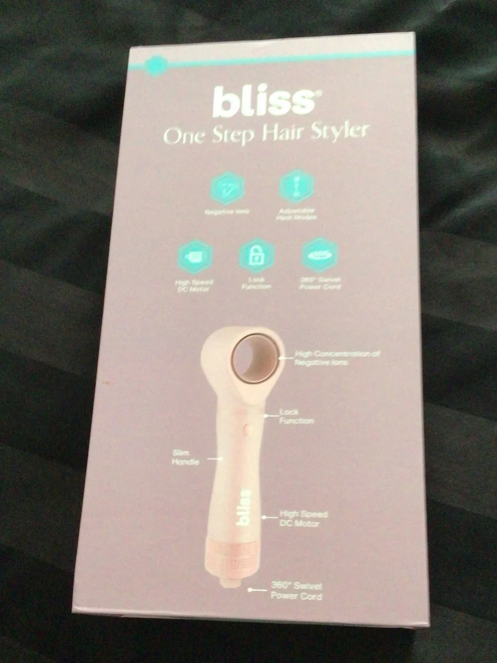Bliss One Step Hair Styler - Light Pink